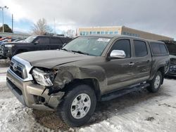 Toyota Tacoma Vehiculos salvage en venta: 2015 Toyota Tacoma Double Cab