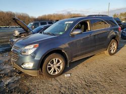 Salvage cars for sale from Copart Windsor, NJ: 2016 Chevrolet Equinox LT