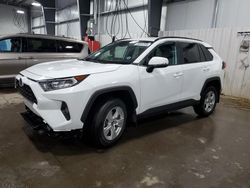 Salvage cars for sale at Ham Lake, MN auction: 2021 Toyota Rav4 XLE