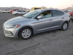 Salvage cars for sale from Copart North Las Vegas, NV: 2017 Hyundai Elantra SE