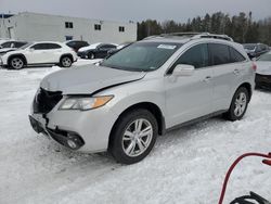 Salvage cars for sale at Cookstown, ON auction: 2015 Acura RDX Technology