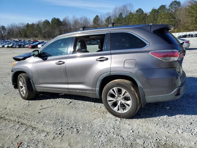 2015 Toyota Highlander XLE