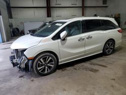 Salvage cars for sale at Lufkin, TX auction: 2018 Honda Odyssey Elite