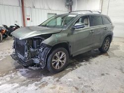 Salvage cars for sale at Florence, MS auction: 2015 Toyota Highlander XLE