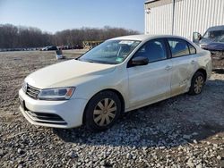 Salvage cars for sale at Windsor, NJ auction: 2015 Volkswagen Jetta Base