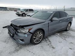 Infiniti salvage cars for sale: 2018 Infiniti Q50 Luxe