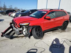 Jeep salvage cars for sale: 2018 Jeep Cherokee Latitude