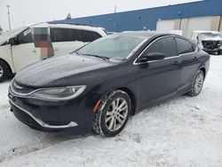 Chrysler 200 Limited salvage cars for sale: 2016 Chrysler 200 Limited