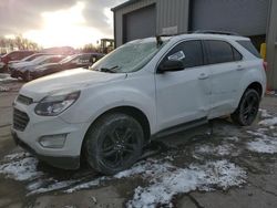 Salvage cars for sale at Duryea, PA auction: 2017 Chevrolet Equinox LT