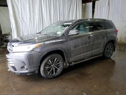 Toyota salvage cars for sale: 2018 Toyota Highlander SE