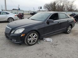 Salvage cars for sale at Oklahoma City, OK auction: 2010 Mercedes-Benz E 350 4matic