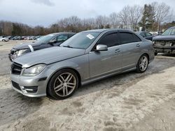 Vehiculos salvage en venta de Copart North Billerica, MA: 2012 Mercedes-Benz C 300 4matic