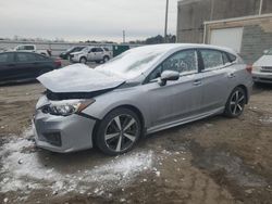 Salvage cars for sale at auction: 2019 Subaru Impreza Sport