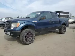 Salvage trucks for sale at Bakersfield, CA auction: 2013 Ford F150 Supercrew