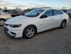 2016 Chevrolet Malibu LS en venta en Hillsborough, NJ