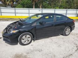 Salvage Cars with No Bids Yet For Sale at auction: 2013 Honda Civic LX