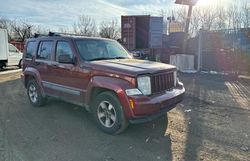 Salvage cars for sale at Hillsborough, NJ auction: 2008 Jeep Liberty Sport