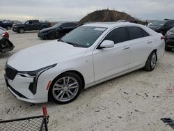 Salvage cars for sale at Taylor, TX auction: 2023 Cadillac CT4 Luxury