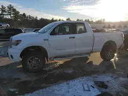 Salvage trucks for sale at Windham, ME auction: 2012 Toyota Tundra Double Cab SR5