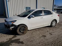 Salvage cars for sale at Tulsa, OK auction: 2020 KIA Rio LX