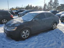 Salvage cars for sale from Copart Denver, CO: 2012 Volkswagen Jetta TDI