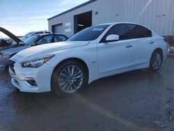 Salvage Cars with No Bids Yet For Sale at auction: 2018 Infiniti Q50 Luxe