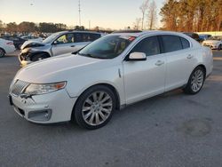 Salvage cars for sale at Dunn, NC auction: 2012 Lincoln MKS