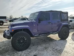 Jeep salvage cars for sale: 2018 Jeep Wrangler Unlimited Sahara