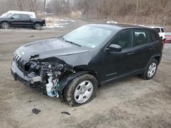 Buy Salvage Cars For Sale now at auction: 2014 Jeep Cherokee Sport