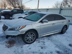 Hyundai salvage cars for sale: 2017 Hyundai Sonata Sport