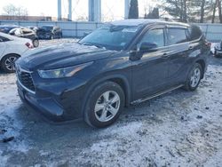 Salvage cars for sale at Windsor, NJ auction: 2022 Toyota Highlander L