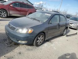 Salvage cars for sale at Pekin, IL auction: 2007 Toyota Corolla CE