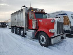 Salvage trucks for sale at Central Square, NY auction: 2014 Peterbilt 388