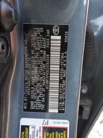 2012 Toyota Camry Base