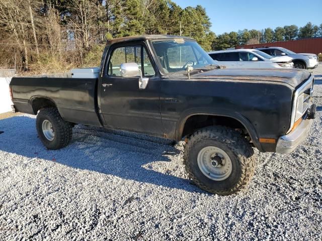 1991 Dodge W-SERIES W150