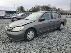 Salvage Cars with No Bids Yet For Sale at auction: 2005 Honda Civic DX VP