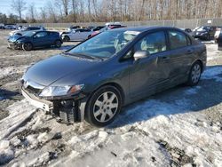 Salvage cars for sale at Waldorf, MD auction: 2010 Honda Civic LX