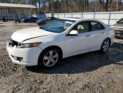 Salvage cars for sale from Copart Austell, GA: 2010 Acura TSX