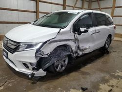 Salvage cars for sale at Columbia Station, OH auction: 2020 Honda Odyssey EXL