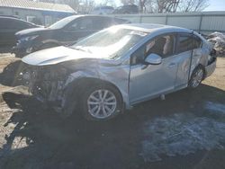 Salvage cars for sale at Wichita, KS auction: 2012 Honda Civic EX