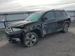 Carros salvage a la venta en subasta: 2012 Toyota Highlander Limited