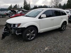 Dodge Journey salvage cars for sale: 2015 Dodge Journey Crossroad