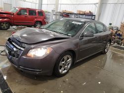 Salvage cars for sale at Wayland, MI auction: 2010 Chevrolet Malibu 1LT