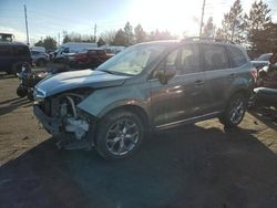 Salvage cars for sale at Denver, CO auction: 2016 Subaru Forester 2.5I Touring