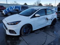 Salvage cars for sale at Littleton, CO auction: 2017 Ford Focus RS