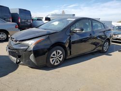 Salvage cars for sale at Hayward, CA auction: 2018 Toyota Prius