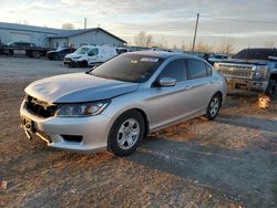 Salvage cars for sale at Pekin, IL auction: 2013 Honda Accord Sport