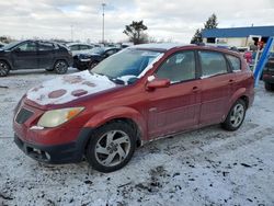 Pontiac Vibe Vehiculos salvage en venta: 2005 Pontiac Vibe