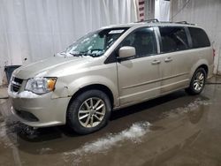 Salvage cars for sale at Central Square, NY auction: 2014 Dodge Grand Caravan SXT