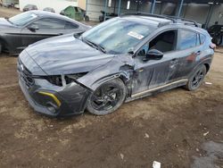 Salvage cars for sale at Brighton, CO auction: 2024 Subaru Crosstrek Sport